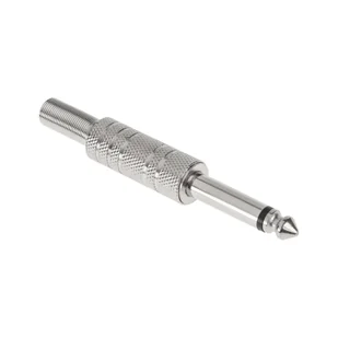 Wtyk Jack 6.3 mono metalowy Cabletech - Kable - miniaturka - grafika 1