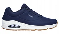 Buty sportowe męskie - Skechers Granatowe Męskie Buty Sportowe Uno Stand On Air 41,5 - miniaturka - grafika 1
