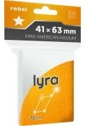 Akcesoria do gier planszowych - Koszulki na karty 41x63mm Lyra 100szt - miniaturka - grafika 1