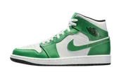 Buty sportowe męskie - Air Jordan 1 Mid Lucky Green - miniaturka - grafika 1