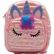 Plecaki szkolne i tornistry - Plecak puffy Unicorn różowy STnux - miniaturka - grafika 1