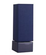 Lampy stojące - Lampka CERAMICZNA nocna stołowa abażur 2930 DARK BLUE - miniaturka - grafika 1