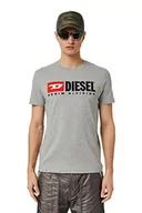 Koszulki męskie - Diesel T-diegor-div T-shirt męski, 9cb-0aaxj, XX-Small - miniaturka - grafika 1