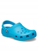 Moda i Uroda OUTLET - Crocs Classic Klapki Dziecięce Niebieskie Wsuwane Basenowe 19-20 Jkm - miniaturka - grafika 1