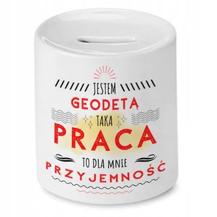 Dla Sprzątaczki Skarbonka na Urodziny na Prezent z Nadrukiem ze Zdjęciem + Opakowanie na prezent (wzór 01) - Skarbonki - miniaturka - grafika 1