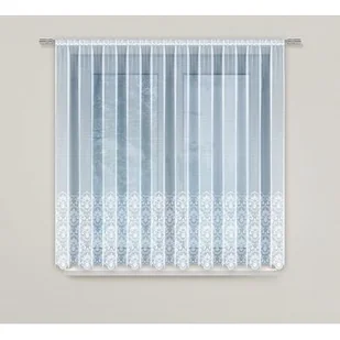 Firana 160 x 300 cm biała tunel - Firany - miniaturka - grafika 1