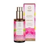 Kosmetyki do kąpieli - Khadi Skin & Soul Rose Love Olejek odżywczy 100 ml - miniaturka - grafika 1