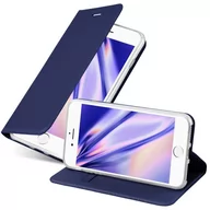 Etui i futerały do telefonów - Pokrowiec Ochronny Do Apple iPhone 7 PLUS / 7S PLUS / 8 PLUS Etui w CLASSY CIEMNY NIEBIESKI Case Obudowa Ochronny Cover Cadorabo - miniaturka - grafika 1