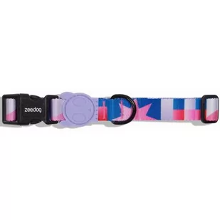 Obroża ZEE DOG Noon (20 - 30 cm) Fioletowo-różowy - Obroże dla psów - miniaturka - grafika 1