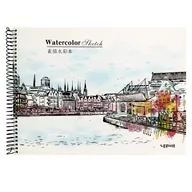 Szkolne artykuły papiernicze - incood. Kołoszkicownik A4/24K 160gsm - miniaturka - grafika 1