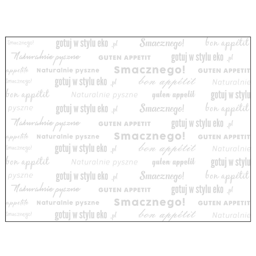 PAPIER DO PAKOWANIA ŻYWNOŚCI 30 x 40 cm - RYZA 5 kg