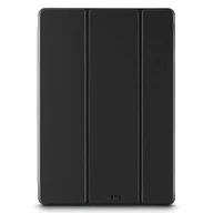 Etui do tabletów - Hama Etui do Samsung Galaxy Tab S9 FE+ 12,4", uchwyt na długopis (funkcja stojaka, magnes, etui na tablet, składane, etui z klapką, etui z uchwytem na długopis, przezroczyste) czarne - miniaturka - grafika 1