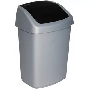 Kosz na śmieci Curver Swing Top ciemnoszary 25L - Kosze na śmieci - miniaturka - grafika 1