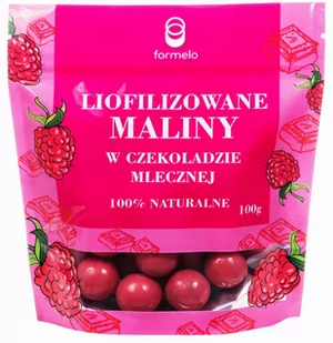 Formelo Liofilizowane Maliny W Czekoladzie Torebka - Owoce świeże i suszone - miniaturka - grafika 1