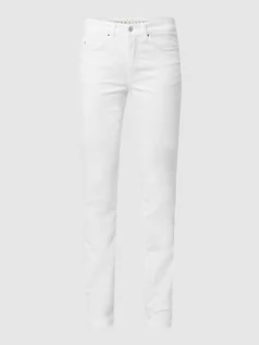 Spodnie damskie - Jeansy o kroju skinny fit z dodatkiem streczu model ‘Dream’ - grafika 1