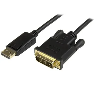 StarTech DP2DVI2MM3 adapter kablowy 0,914 m DisplayPort DVI-D Czarny - Adaptery i przejściówki - miniaturka - grafika 1