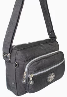 Stylowa Lekka Materiałowa Torba Pozioma Średnia Na Ramię Bag Street NR 2223 CZARNY - Gadżety dla niej i dla niego Stylowa Lekka Materiałowa Torba Pozioma Średnia Na Ramię Bag Street NR 2223 CZARNY - Gadżety dla niej i dla niego - miniaturka - grafika 1