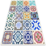 Dywany - Dywan winylowy do domu Greckie kafelki 150x225 cm - miniaturka - grafika 1