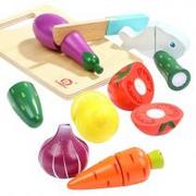 Zabawki AGD - Top Bright Zestaw do krojenia warzyw z deską i nożem - miniaturka - grafika 1