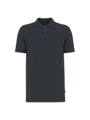 Koszulki męskie - JOOP! Polo Jorge 30101934 Granatowy Slim Fit - miniaturka - grafika 1