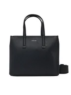 Torebki damskie - Calvin Klein Torebka Ck Must Small Tote_Mono K60K613023 Czarny - miniaturka - grafika 1
