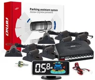 Czujniki parkowania - Czujniki parkowania cofania czarne przód tył LED 3D TRUCK BUS AMIO-03195 - miniaturka - grafika 1