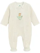 Śpiochy dla niemowląt - COOL CLUB Śpioszki w kolorze kremowym - miniaturka - grafika 1