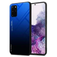 Etui i futerały do telefonów - Etui Cadorabo do Samsung Galaxy S20 PLUS w kolorze czarnym etui na telefon komórkowy etui TPU etui szkło hartowane - miniaturka - grafika 1