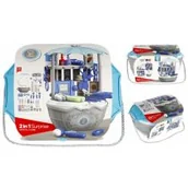 Zabawy w naśladowanie dorosłych - Zestaw lekarski z akcesoriami w koszyku MEGA CREATIVE 461334 - miniaturka - grafika 1