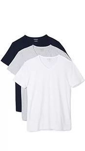 Emporio Armani Podkoszulka męska (3 sztuki), Szary/biały/granatowy, M - Koszulki męskie - miniaturka - grafika 1