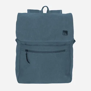 Semi Line Plecak miejski na laptopa 15.6" Canvas turkusowy - Torby na laptopy - miniaturka - grafika 1