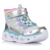 Buty dla dziewczynek - Buty do chodzenia niemowlęce Skechers Heart Lights-sweet - miniaturka - grafika 1