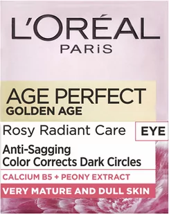 L'Oréal Paris Age Perfect Golden Age Rosy Radiant Care Eye (15ml) - Korektory pod oczy - miniaturka - grafika 3