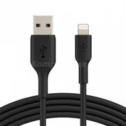 Kable komputerowe i do monitorów - Belkin kabel Lightning do USB-A 1m 2 szt czarny - miniaturka - grafika 1