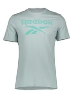 Koszulki i topy damskie - Reebok Koszulka w kolorze szarym - miniaturka - grafika 1