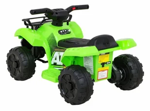 Quad Storm na akumulator dla dzieci Zielony + Silnik 25W + MP3 USB + LED - Pojazdy elektryczne dla dzieci - miniaturka - grafika 5