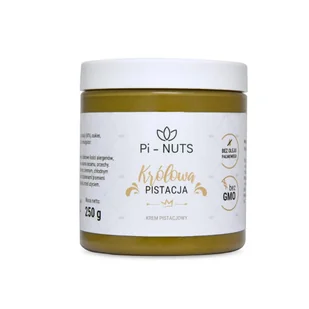 Pi-nuts krem pistacjowy "Królowa Pistacja" 250g - Słodkie kremy i masła - miniaturka - grafika 1