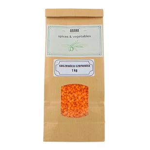 SOCZEWICA CZERWONA 1 kg naturalna wysoka jakość - Ziarna i nasiona roślin strączkowych SOCZEWICA CZERWONA 1 kg naturalna wysoka jakość - Ziarna i nasiona roślin strączkowych - miniaturka - grafika 1