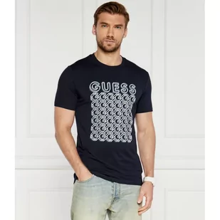 GUESS T-shirt G CHAIN | Slim Fit - Koszulki męskie - miniaturka - grafika 1