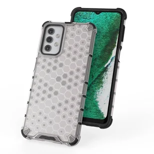 Honeycomb etui pancerny pokrowiec z żelową ramką Samsung Galaxy A32 5G zielony - Etui i futerały do telefonów - miniaturka - grafika 10