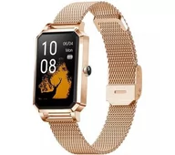 Smartwatch - Rubicon RNCE86 SMARUB144 Różowo-złoty - miniaturka - grafika 1