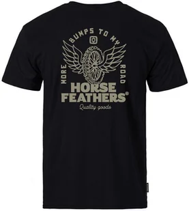 t-shirt HORSEFEATHERS WHEEL TECH T-SHIRT Titanium - Koszulki męskie - miniaturka - grafika 1