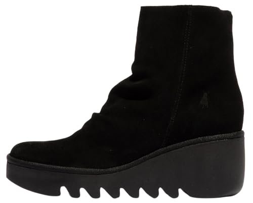 Fly London Damskie botki BAAN538FLY, czarne, 40 EU, Czarny, 40 EU