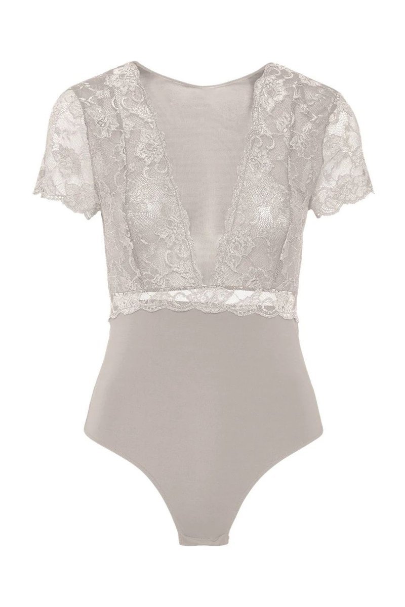 canotte e top sport donna pieces 17095132 sicca silver gray