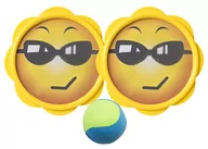 Zabawki i gry sportowe - Gra Catch Ball Paletki Buźki Na Rzep Miękka Piłka - miniaturka - grafika 1