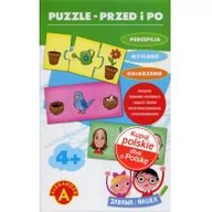 Zabawki interaktywne dla dzieci - Alexander Zabawa i Nauka - Puzzle Przed i Po - miniaturka - grafika 1