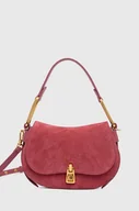 Torebki damskie - Coccinelle torebka skórzana COCCINELLEMAGIE SUEDE BIM kolor różowy E1 PQS 58 01 01 - miniaturka - grafika 1