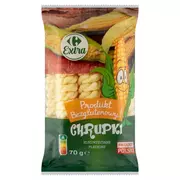 Chrupki - Carrefour Extra Chrupki kukurydziane plecione 70 g - miniaturka - grafika 1