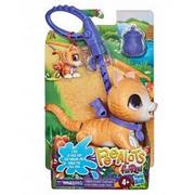 Zabawki interaktywne dla dzieci - Hasbro FurReal Friends Małe zwierzaki na smyczy Peealots Kotek E8955 E8955 E8932 - miniaturka - grafika 1