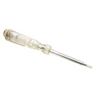 Multimetry - Deli Tools Próbnik napięcia Deli Tools EDL8001 100-250V biały) - miniaturka - grafika 1
